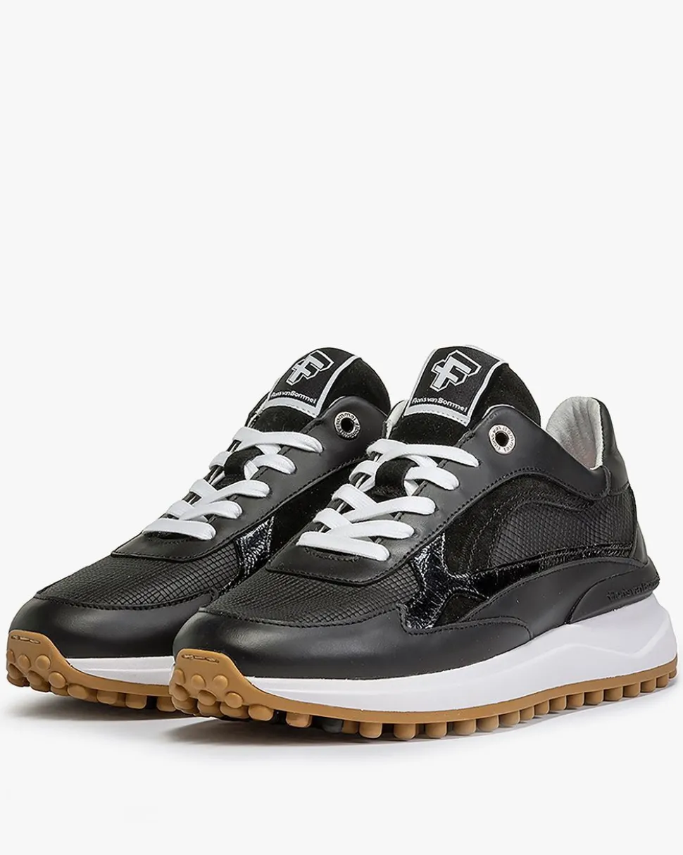 Sneaker>Floris van Bommel Noppi 17.23 Schwarz