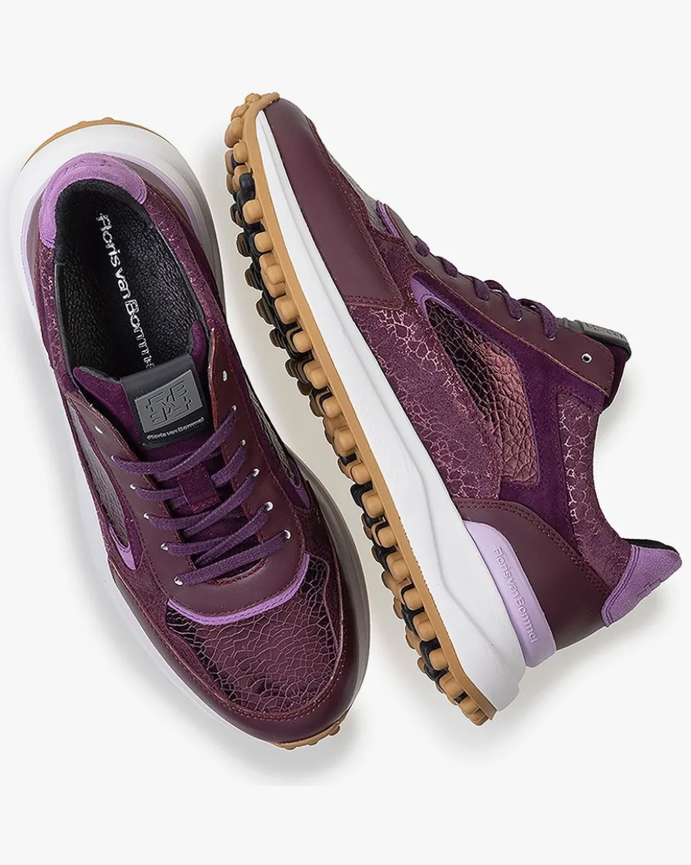 Sneaker>Floris van Bommel Noppi 19.11 Violett