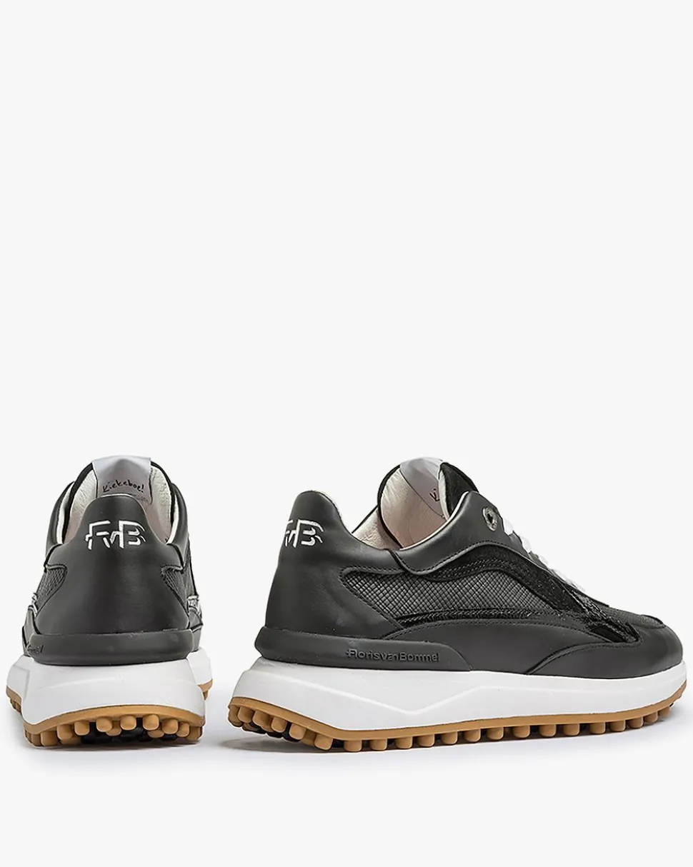 Sneaker>Floris van Bommel Noppi 17.23 Schwarz
