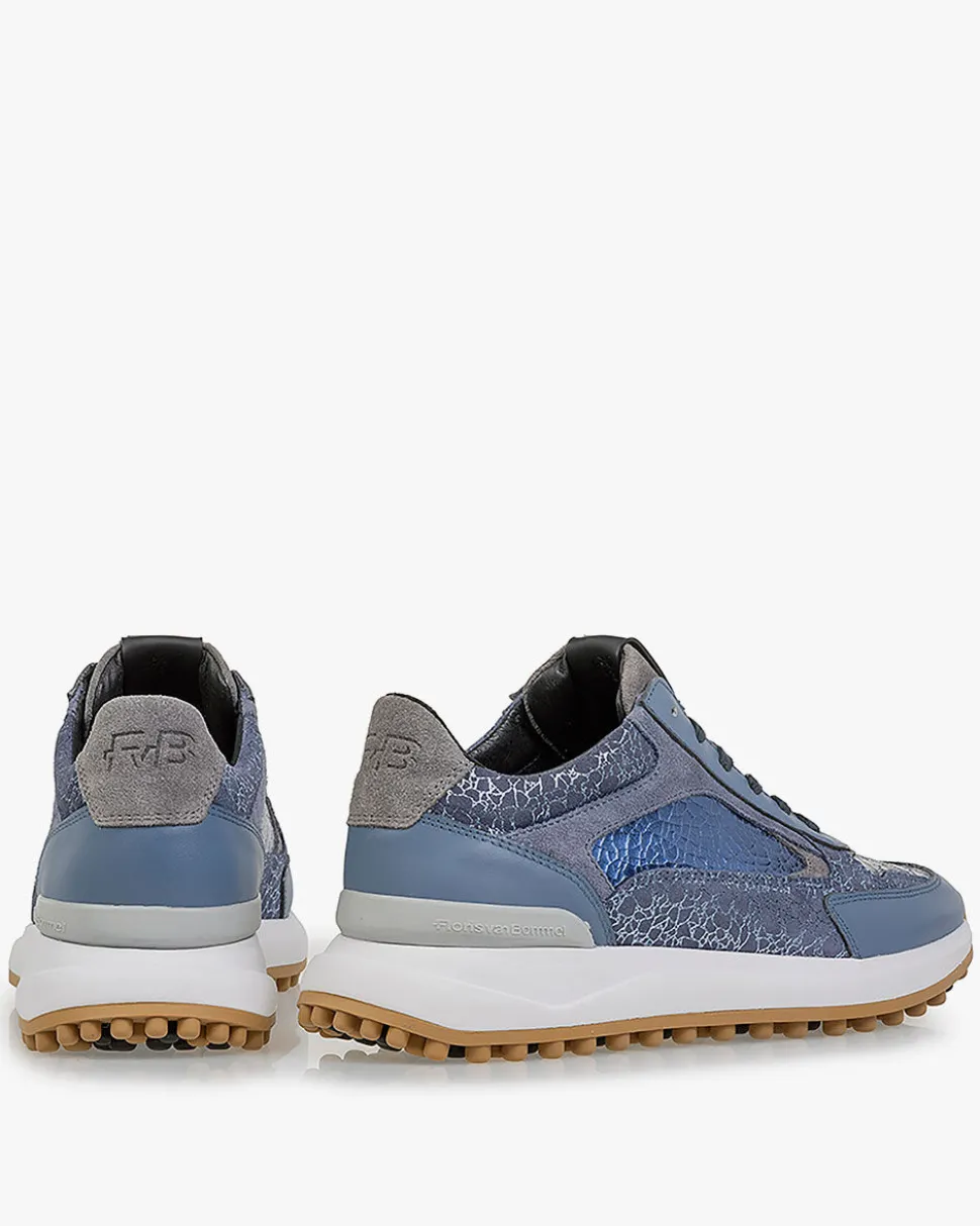 Sneaker>Floris van Bommel Noppi 19.12 Blau