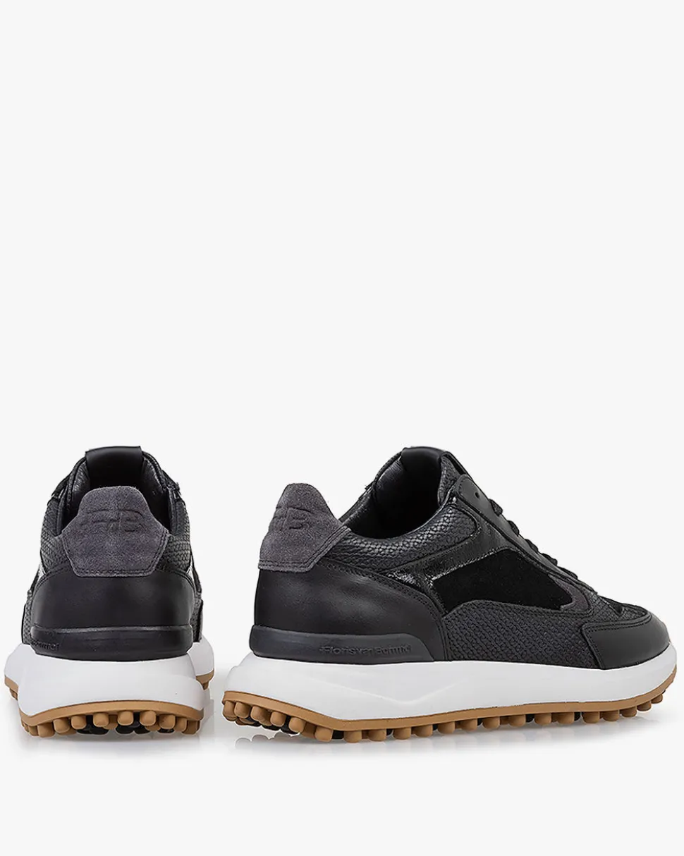 Hochwinter | Sneaker>Floris van Bommel Noppi 19.15 Schwarz