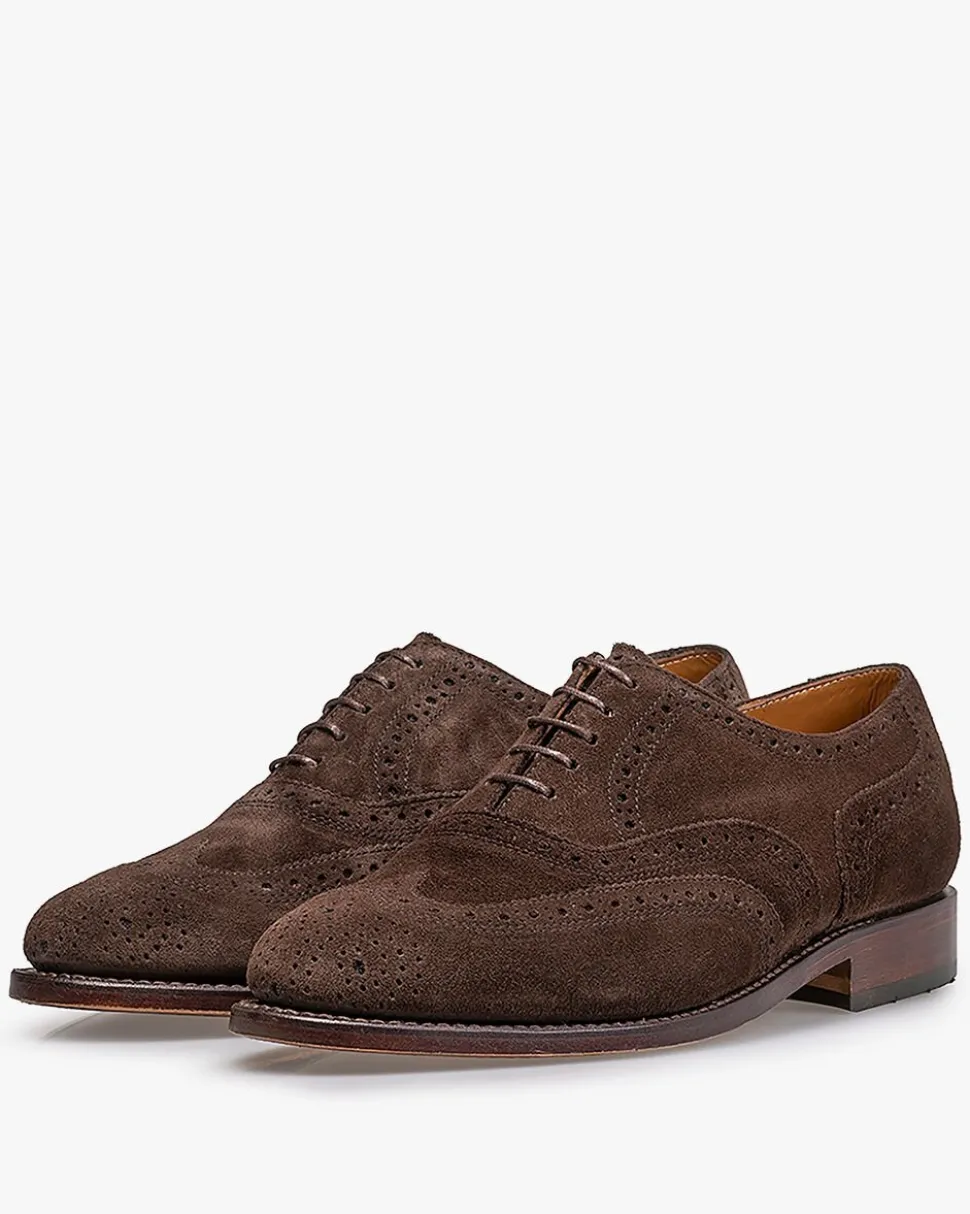Brogues | Schnürer>Floris van Bommel Olda 04.11 Dunkelbraun