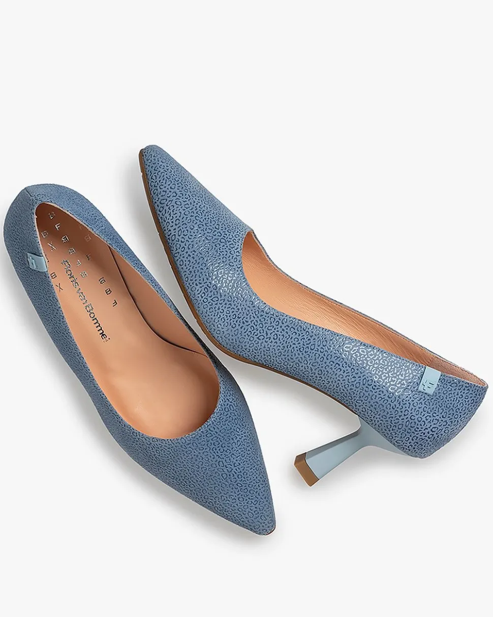 Pumps>Floris van Bommel Pointi 01.08 Hellblau