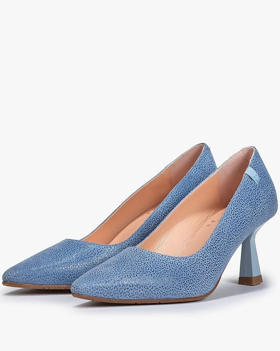 Pumps>Floris van Bommel Pointi 01.08 Hellblau