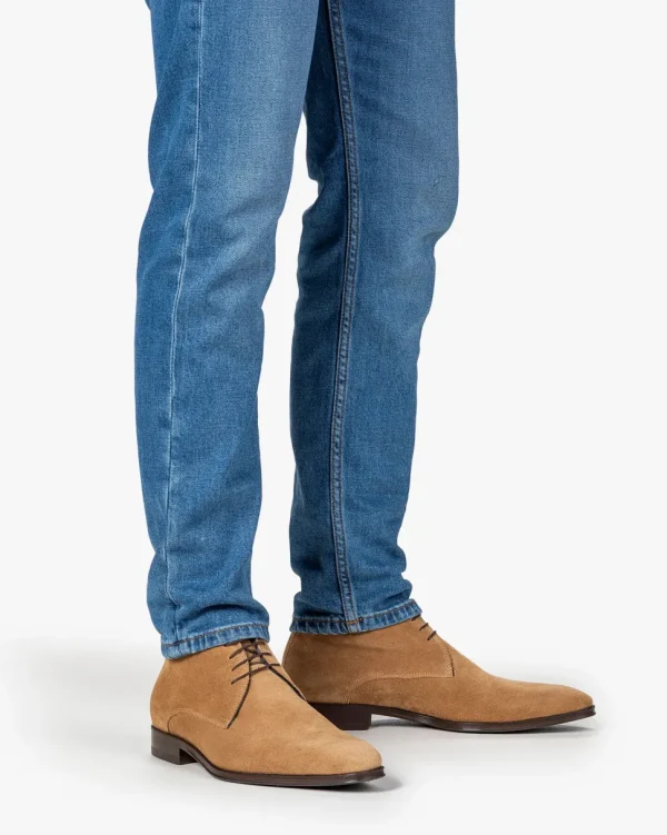 Business Schuhe | Stiefeletten>Floris van Bommel Raffa 05.05 Hellbraun