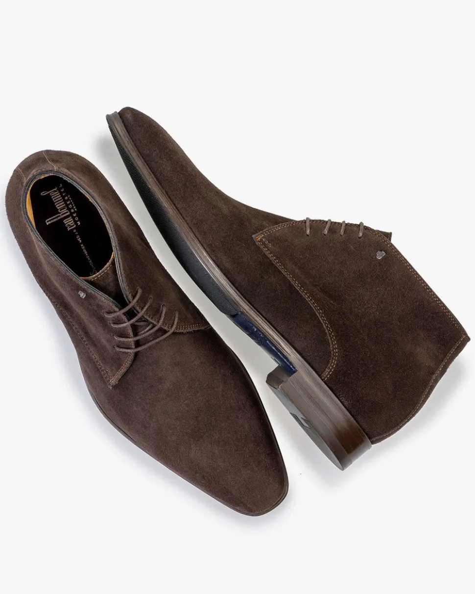 Casual im Büro | Business Schuhe>Floris van Bommel Raffa 05.02 Dunkelbraun