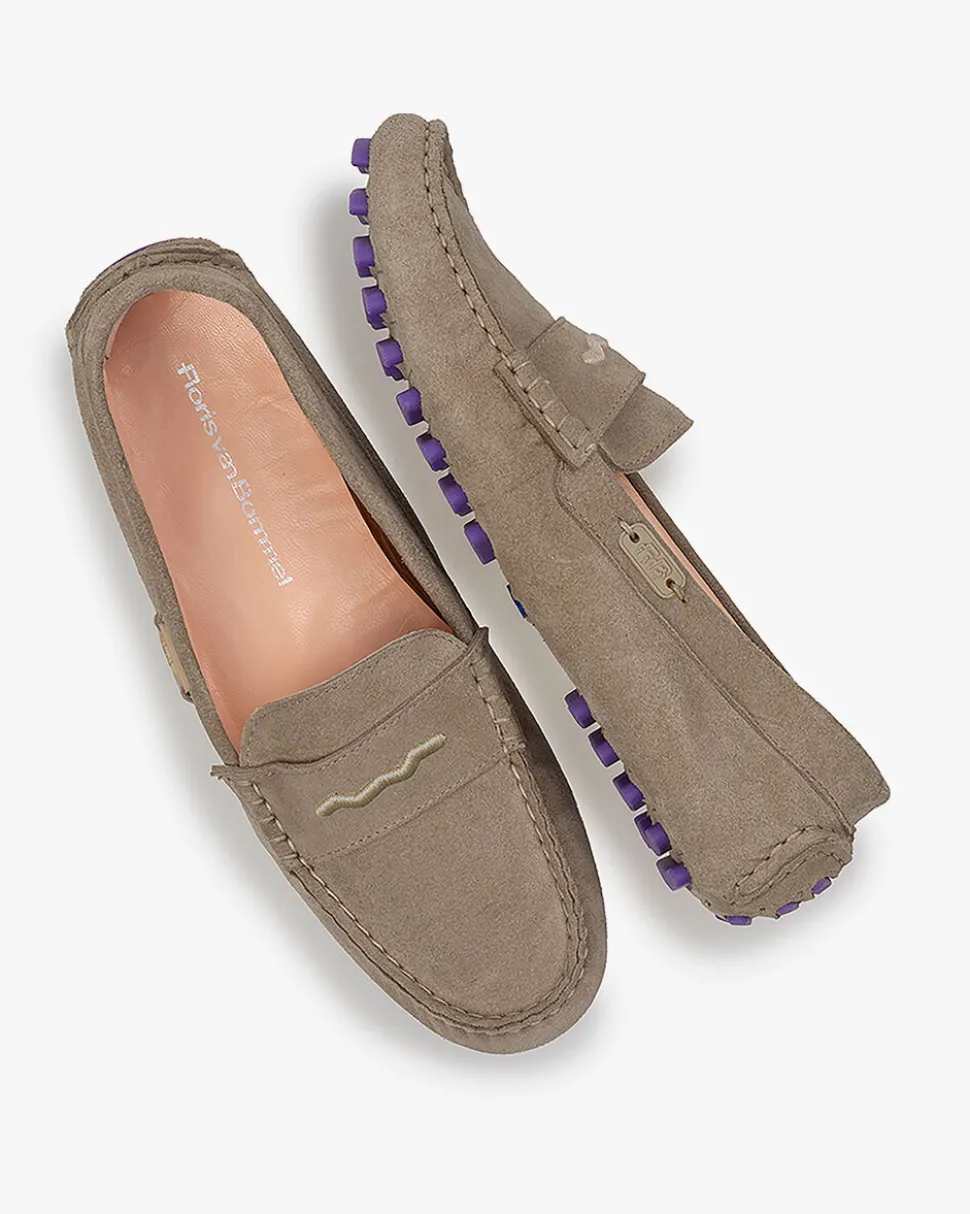 Loafers>Floris van Bommel Roki 01.09 Taupe