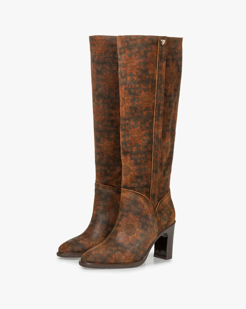 Stiefel>Floris van Bommel Sammi 02.00 Cognac