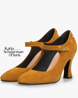 Weekend | Pumps>Floris van Bommel Sassi 03.00 Ocker