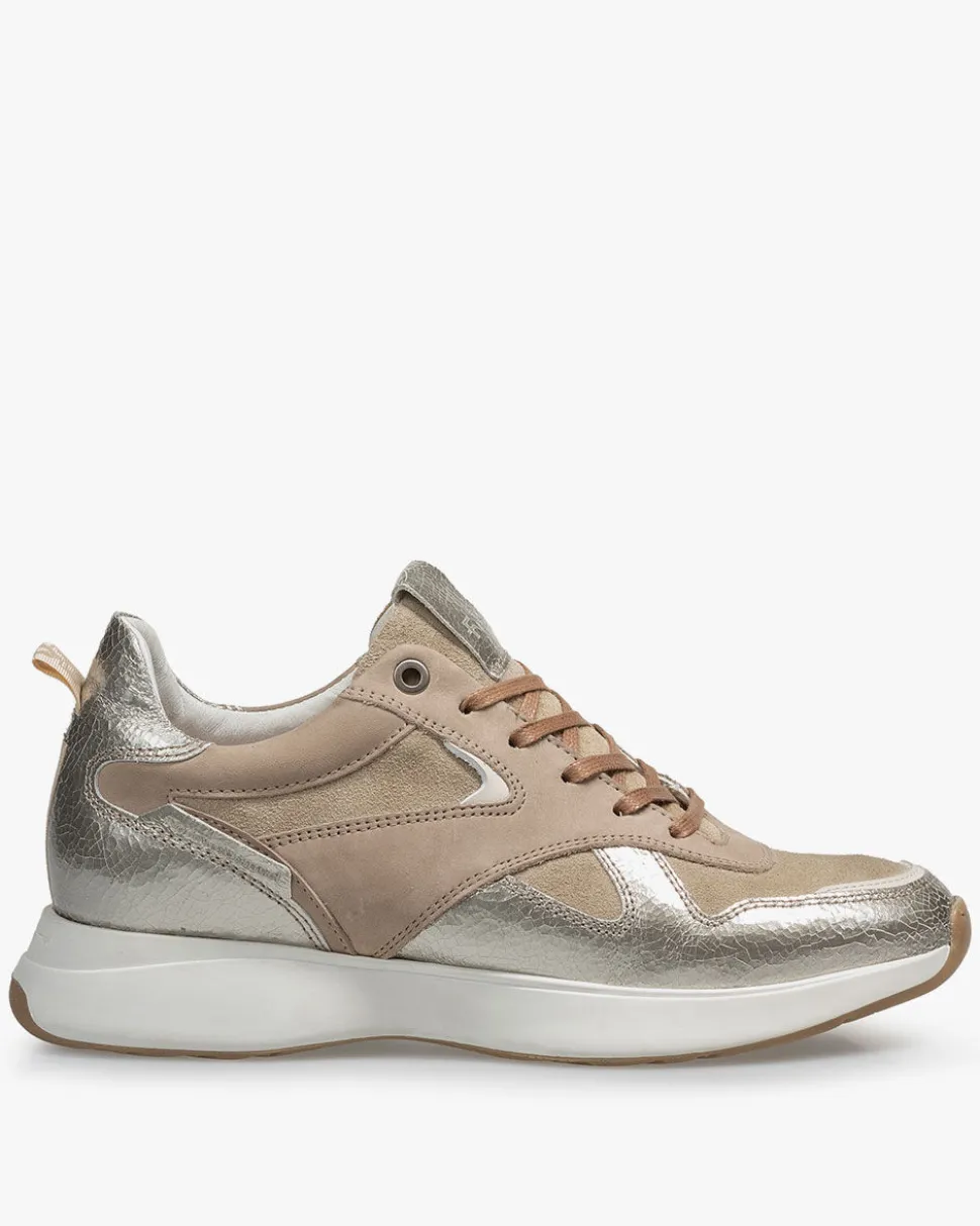 Sneaker>Floris van Bommel Savvi 01.04 Taupe