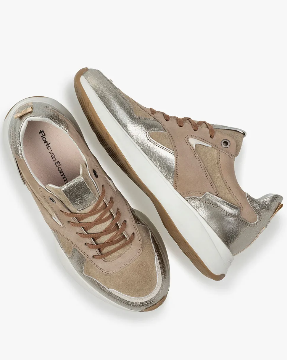 Sneaker>Floris van Bommel Savvi 01.04 Taupe