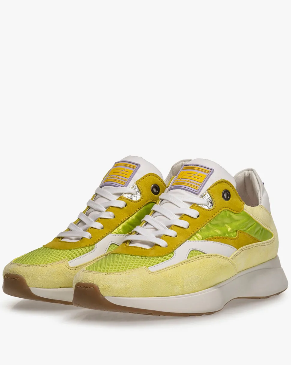 Sneaker>Floris van Bommel Savvi 02.03 Gelb