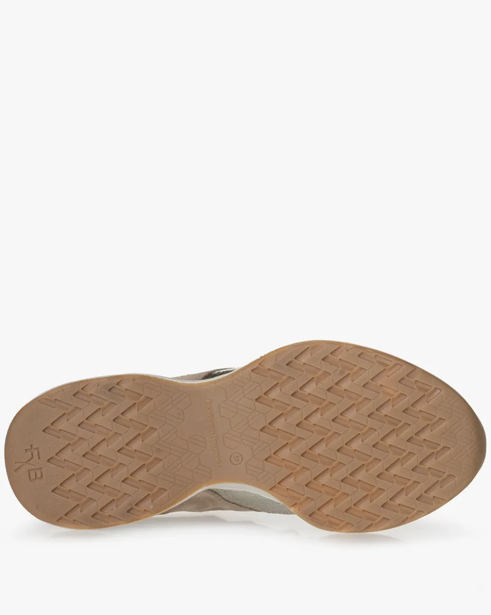 Sneaker>Floris van Bommel Savvi 01.04 Taupe