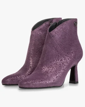 Weekend | Stiefeletten>Floris van Bommel Saxi 02.01 Bordeauxrot