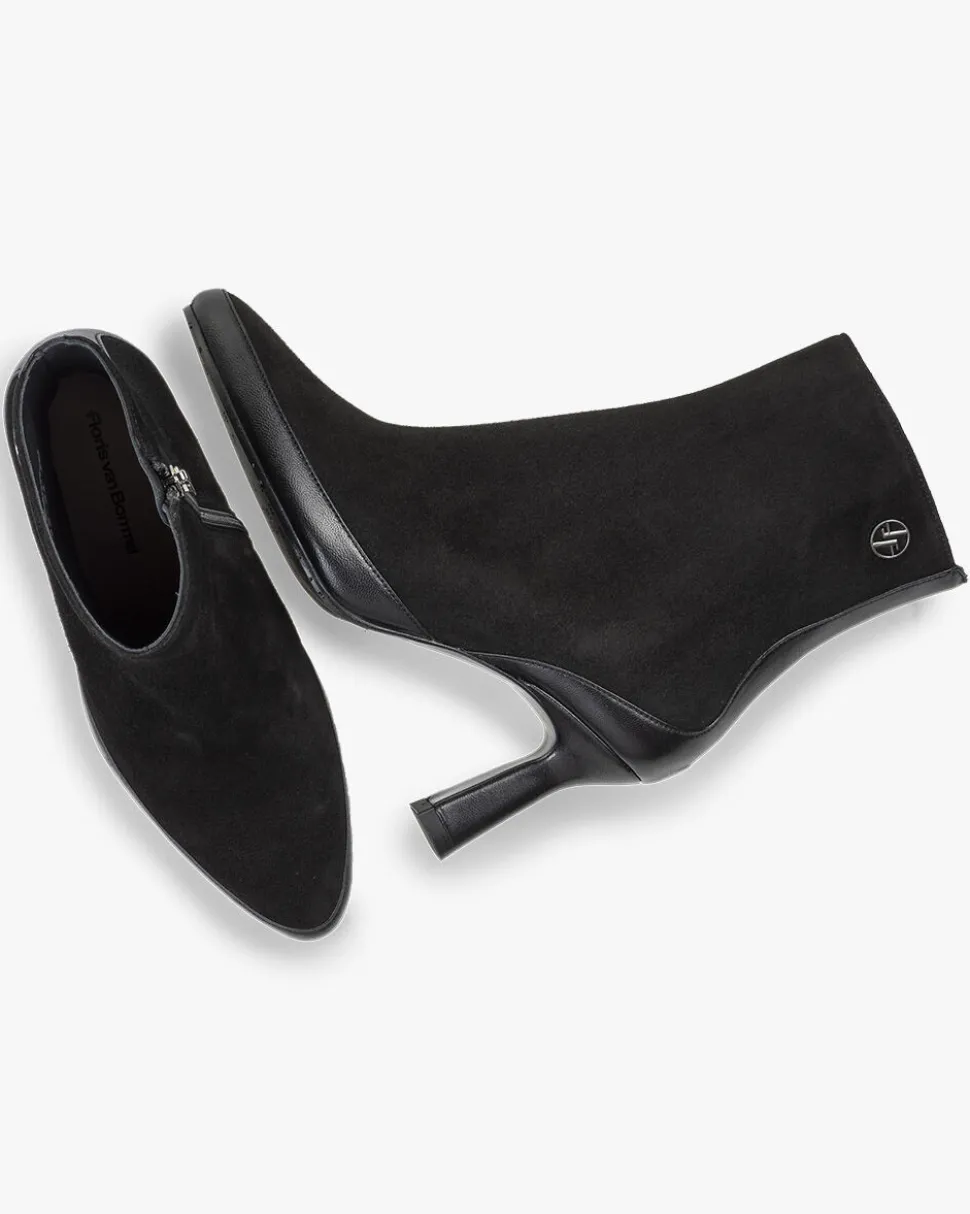 Hochwinter | Stiefeletten>Floris van Bommel Saxi 01.03 Schwarz