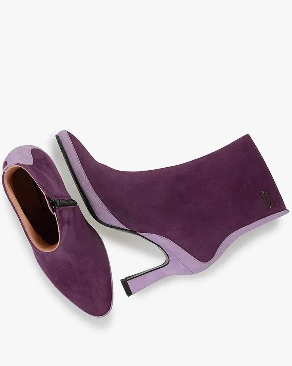 Stiefeletten>Floris van Bommel Saxi 01.02 Violett