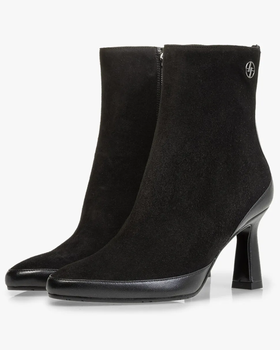 Hochwinter | Stiefeletten>Floris van Bommel Saxi 01.03 Schwarz