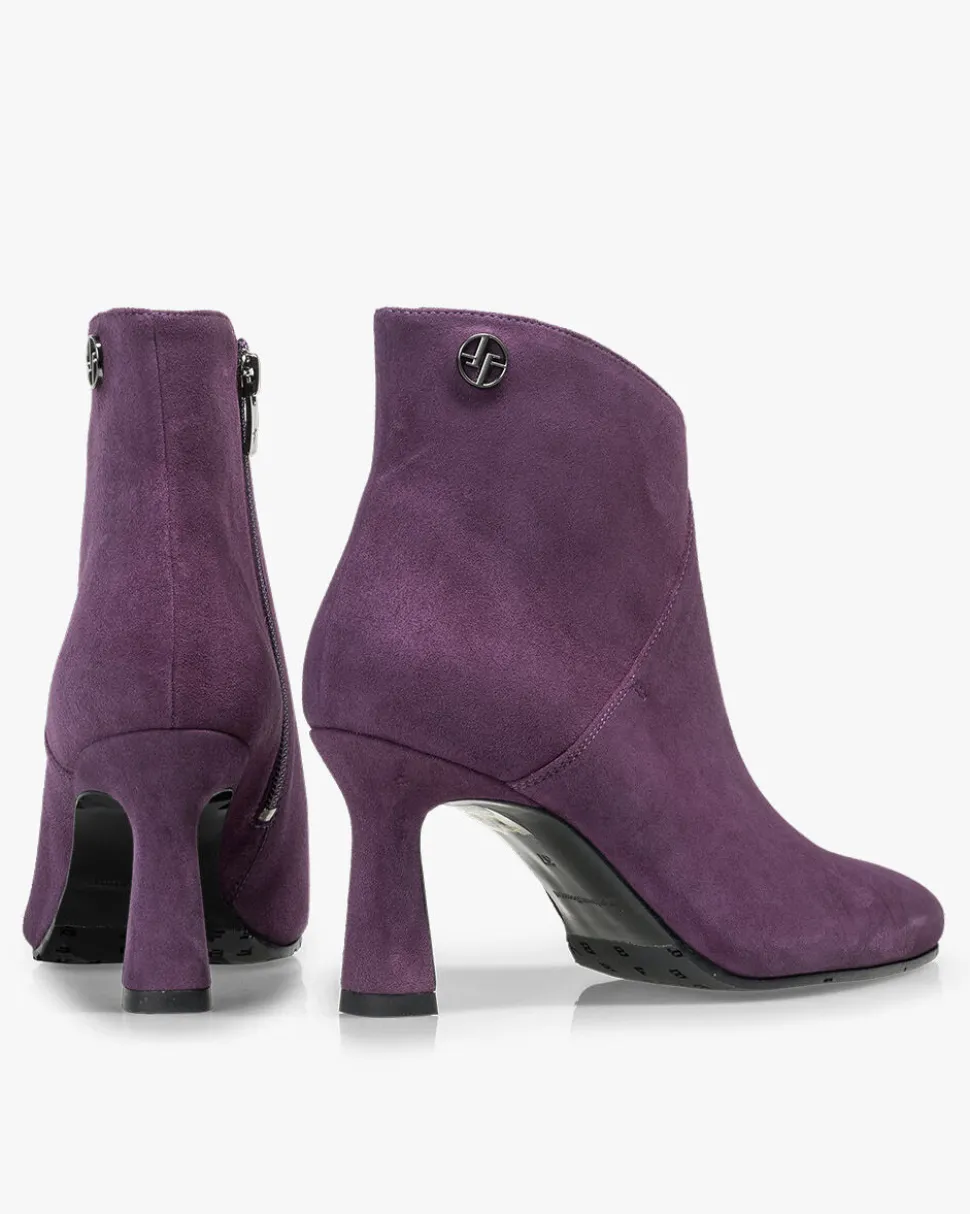Office | Stiefeletten>Floris van Bommel Saxi 02.07 Violett