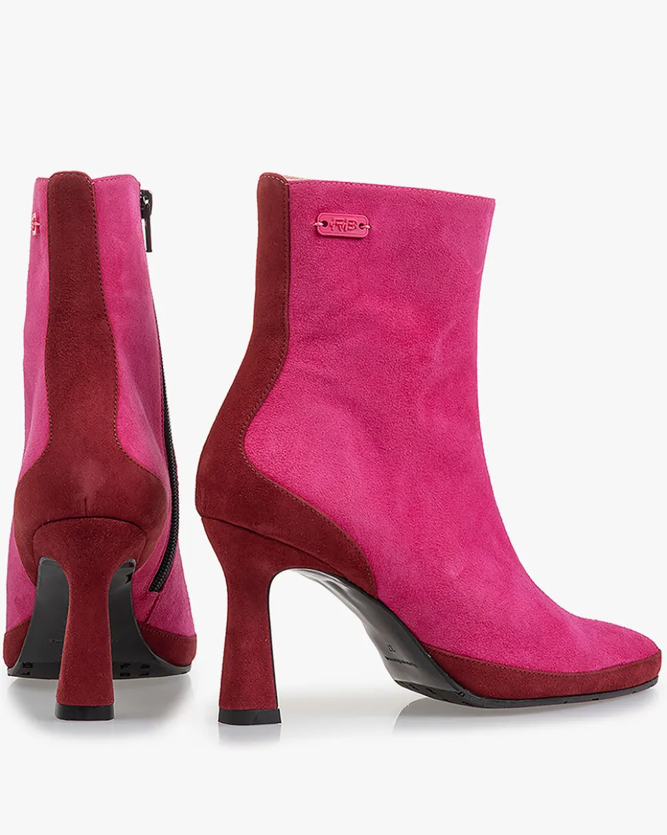 Weekend | Stiefeletten>Floris van Bommel Saxi 01.01 Pink
