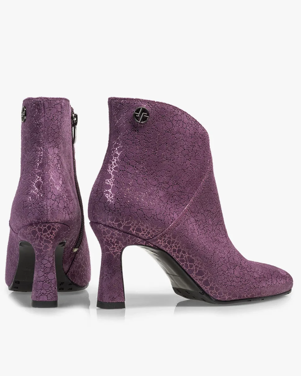 Weekend | Stiefeletten>Floris van Bommel Saxi 02.01 Bordeauxrot