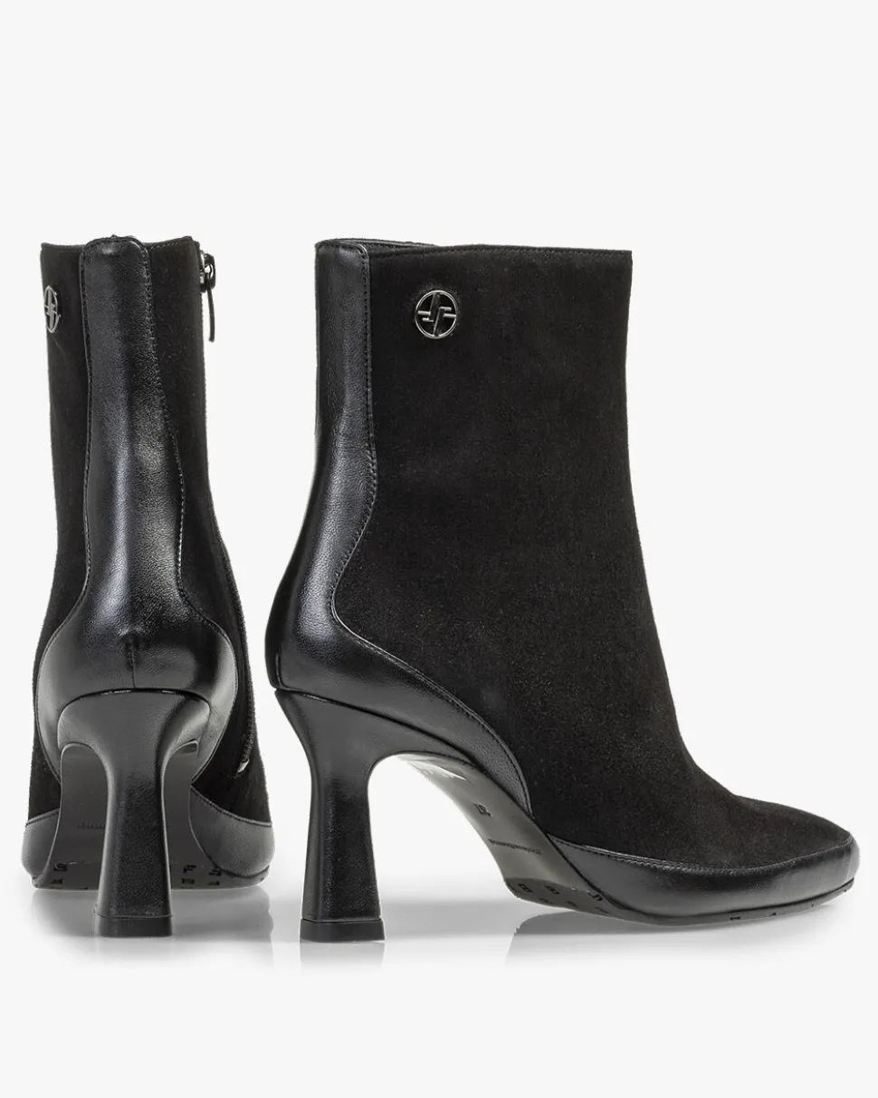 Hochwinter | Stiefeletten>Floris van Bommel Saxi 01.03 Schwarz
