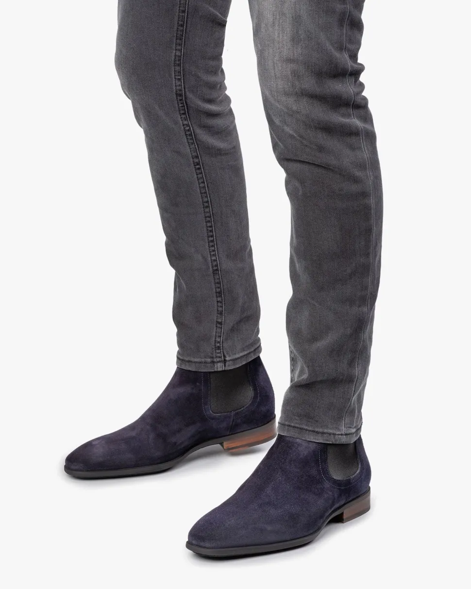 Chelsea Boots>Floris van Bommel Sella 05.01 Dunkelblau
