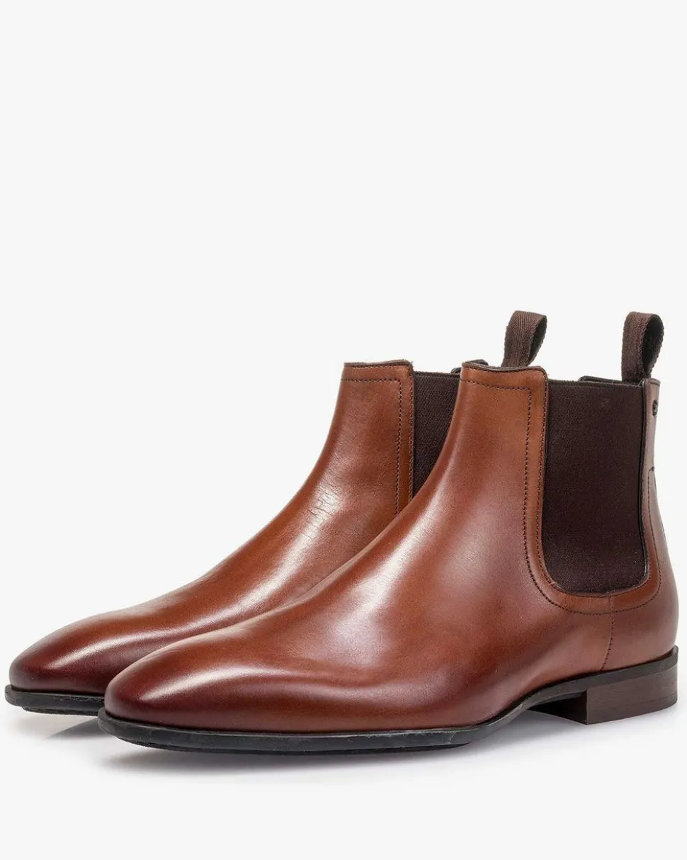 Chelsea Boots | Stiefeletten>Floris van Bommel Sella 05.03 Cognac
