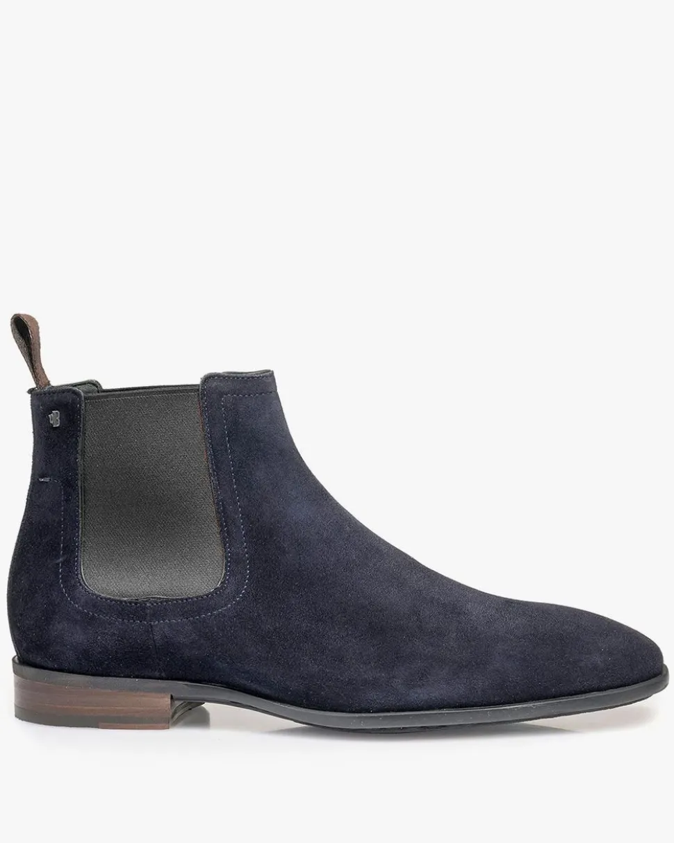 Chelsea Boots>Floris van Bommel Sella 05.01 Dunkelblau