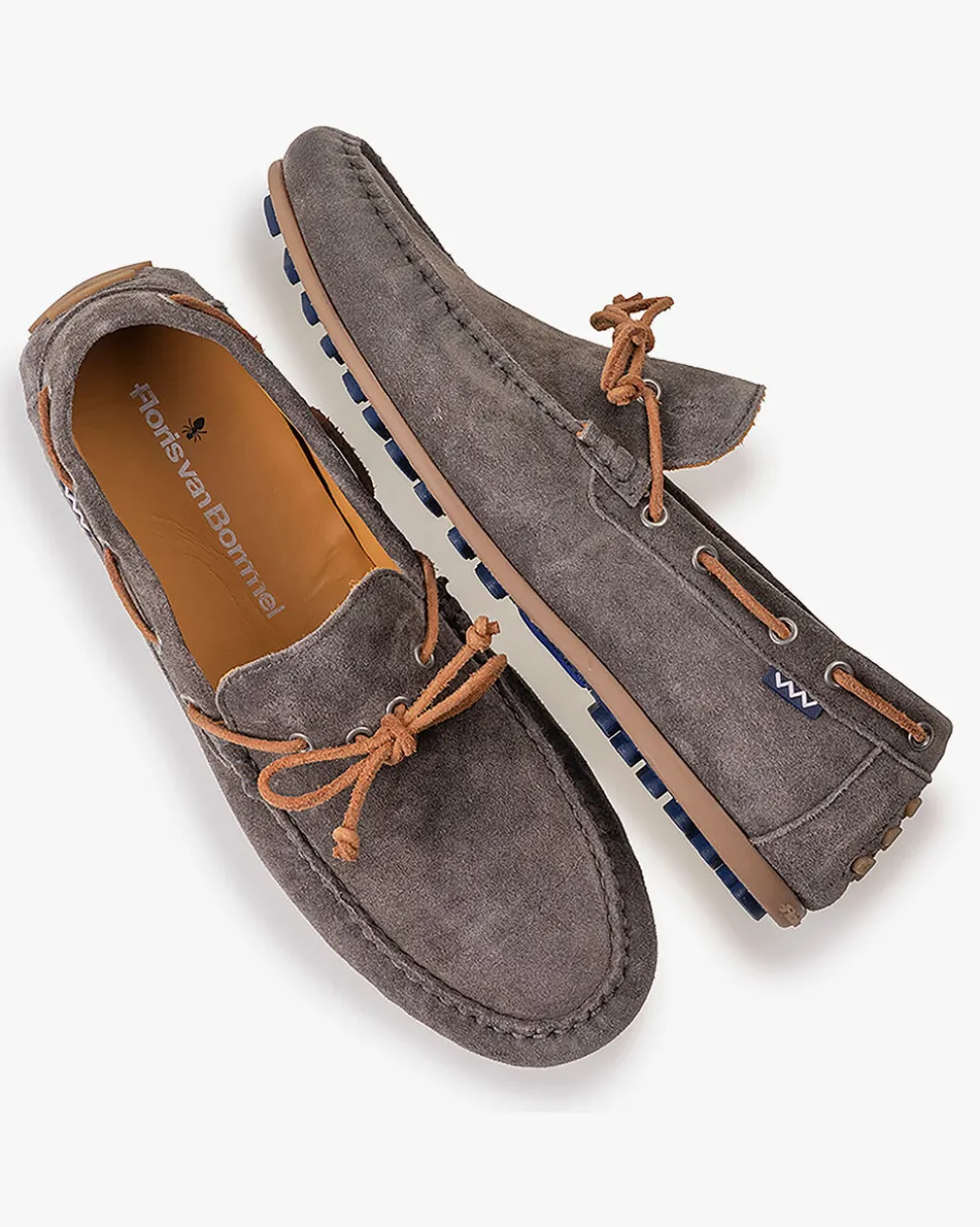 Loafers>Floris van Bommel Stevi 01.19 Dunkelgrau