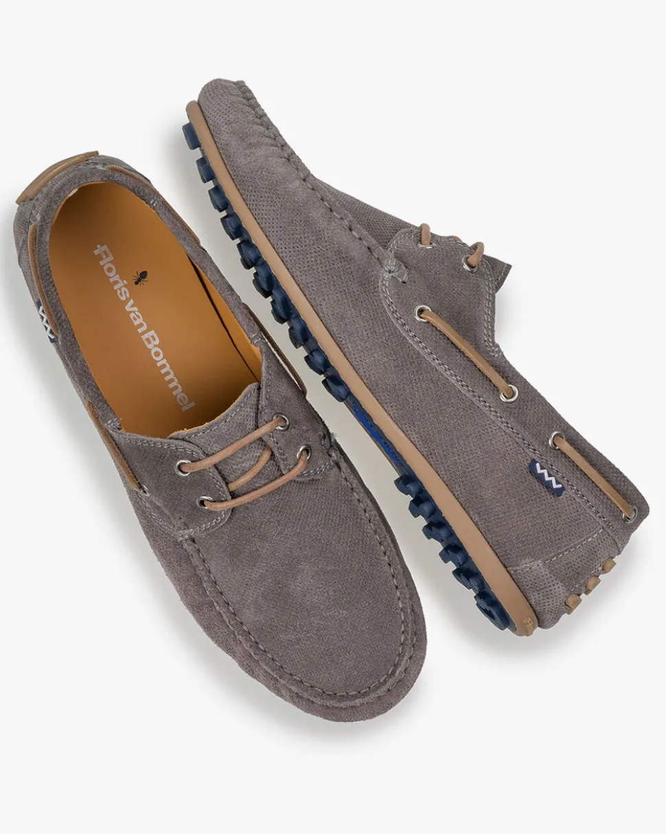 Mokassins | Loafers>Floris van Bommel Stevi 03.01 Grau