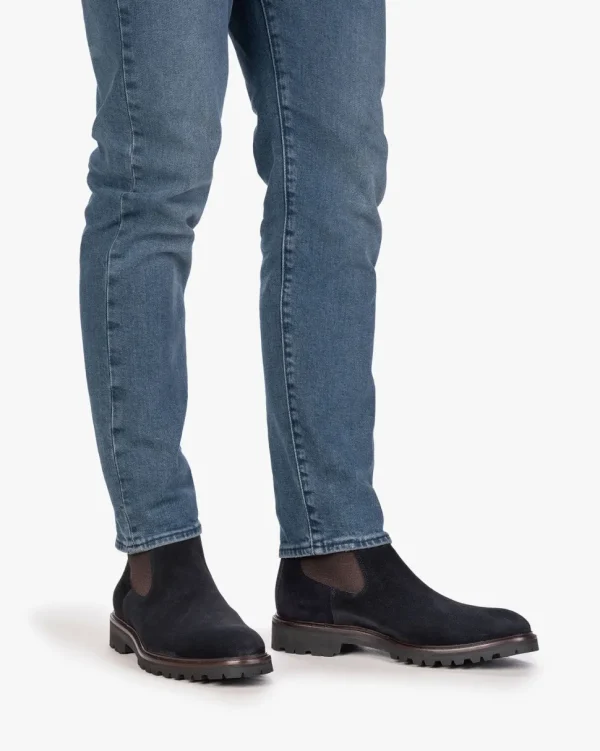 Hochwinter | Chelsea Boots>Floris van Bommel Sturdi 04.14 Schwarz