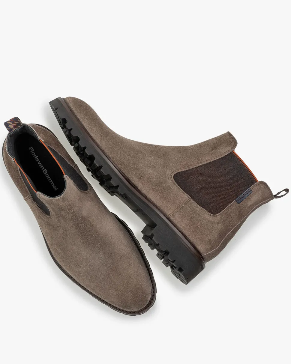 Chelsea Boots>Floris van Bommel Sturdi 04.12 Taupe