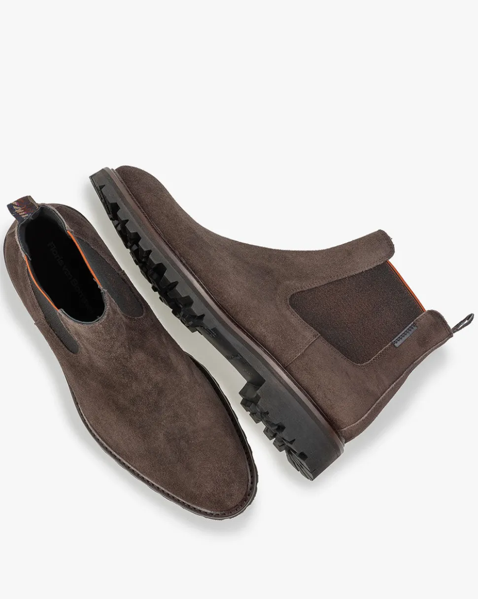 Chelsea Boots>Floris van Bommel Sturdi 04.11 Dunkelbraun