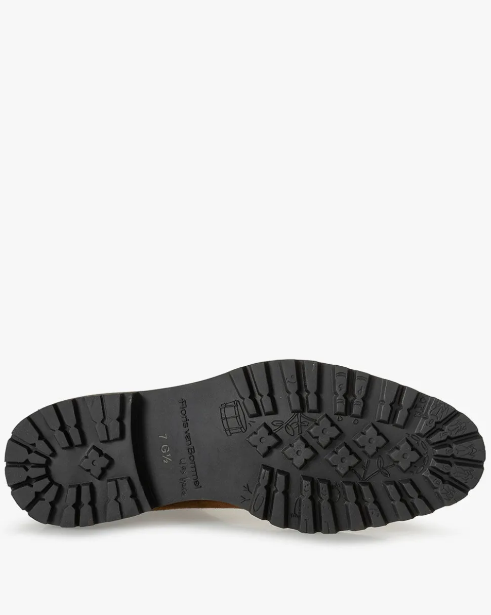 Casual im Büro | Stiefeletten>Floris van Bommel Sturdi 01.13 Cognac