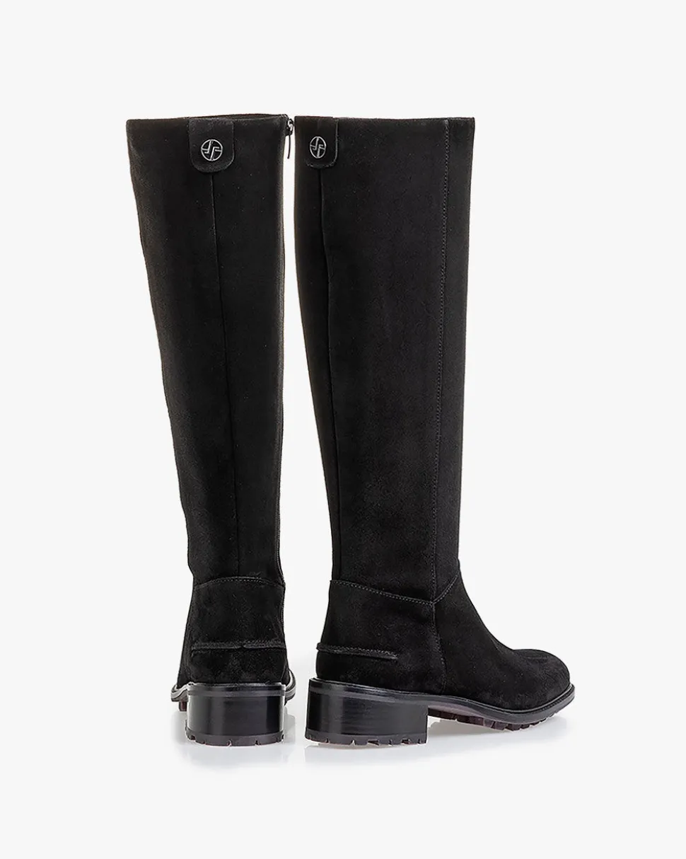 Stiefel | Hochwinter>Floris van Bommel Suisi 01.00 Schwarz