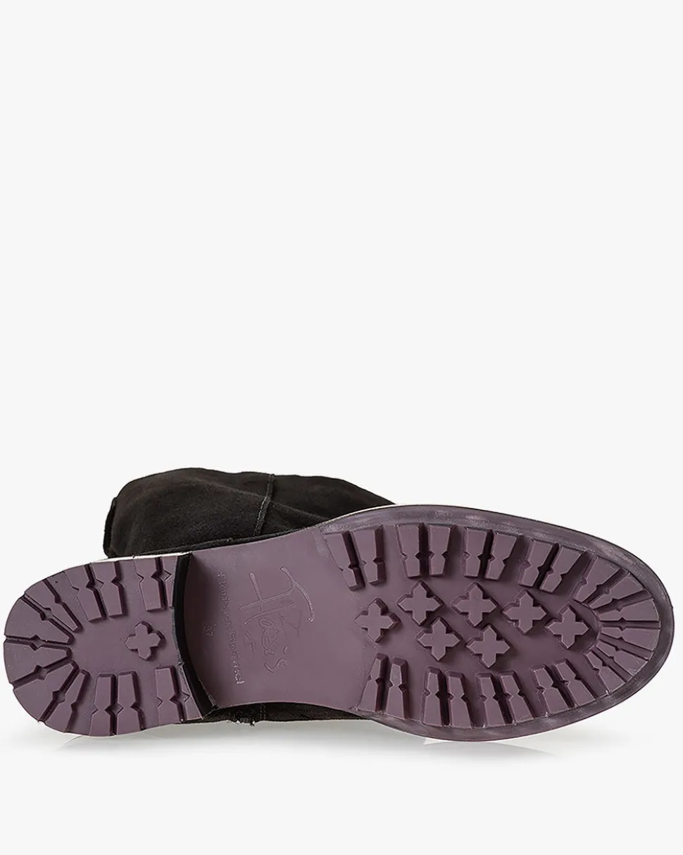 Stiefel | Hochwinter>Floris van Bommel Suisi 01.00 Schwarz