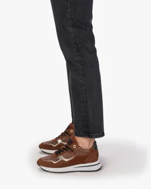 Sneaker>Floris van Bommel Sumi 01.28 Cognac
