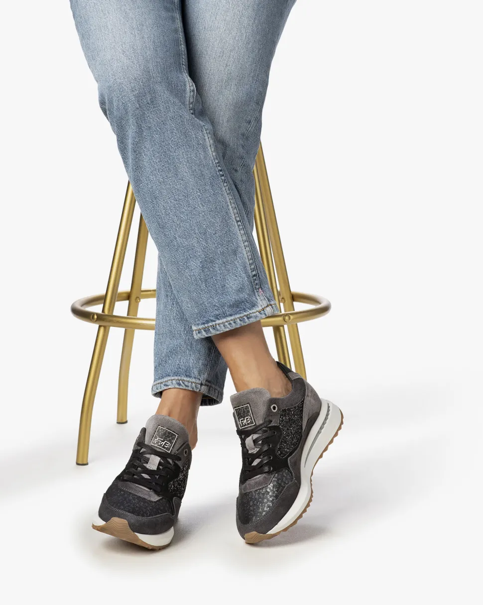 Sneaker>Floris van Bommel Sumi 06.00 Dunkelgrau