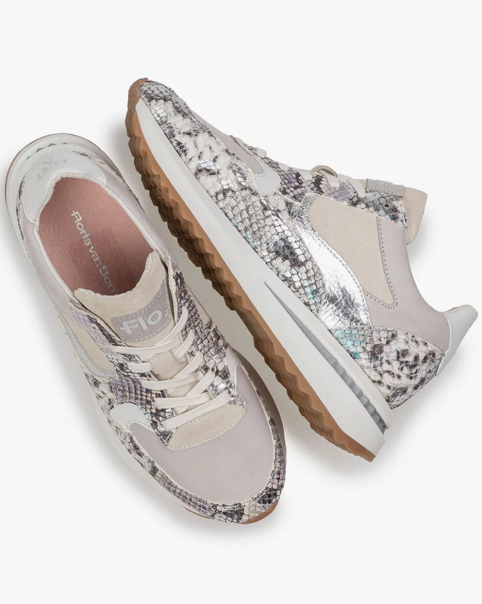 Sneaker>Floris van Bommel Sumi 03.15 Silber