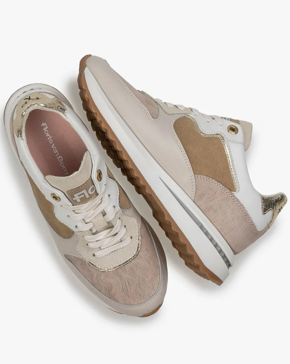 Sneaker>Floris van Bommel Sumi 04.00 Weiẞ / Beige