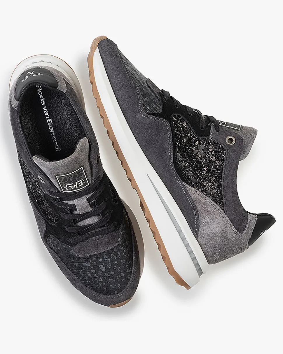 Sneaker>Floris van Bommel Sumi 06.00 Dunkelgrau