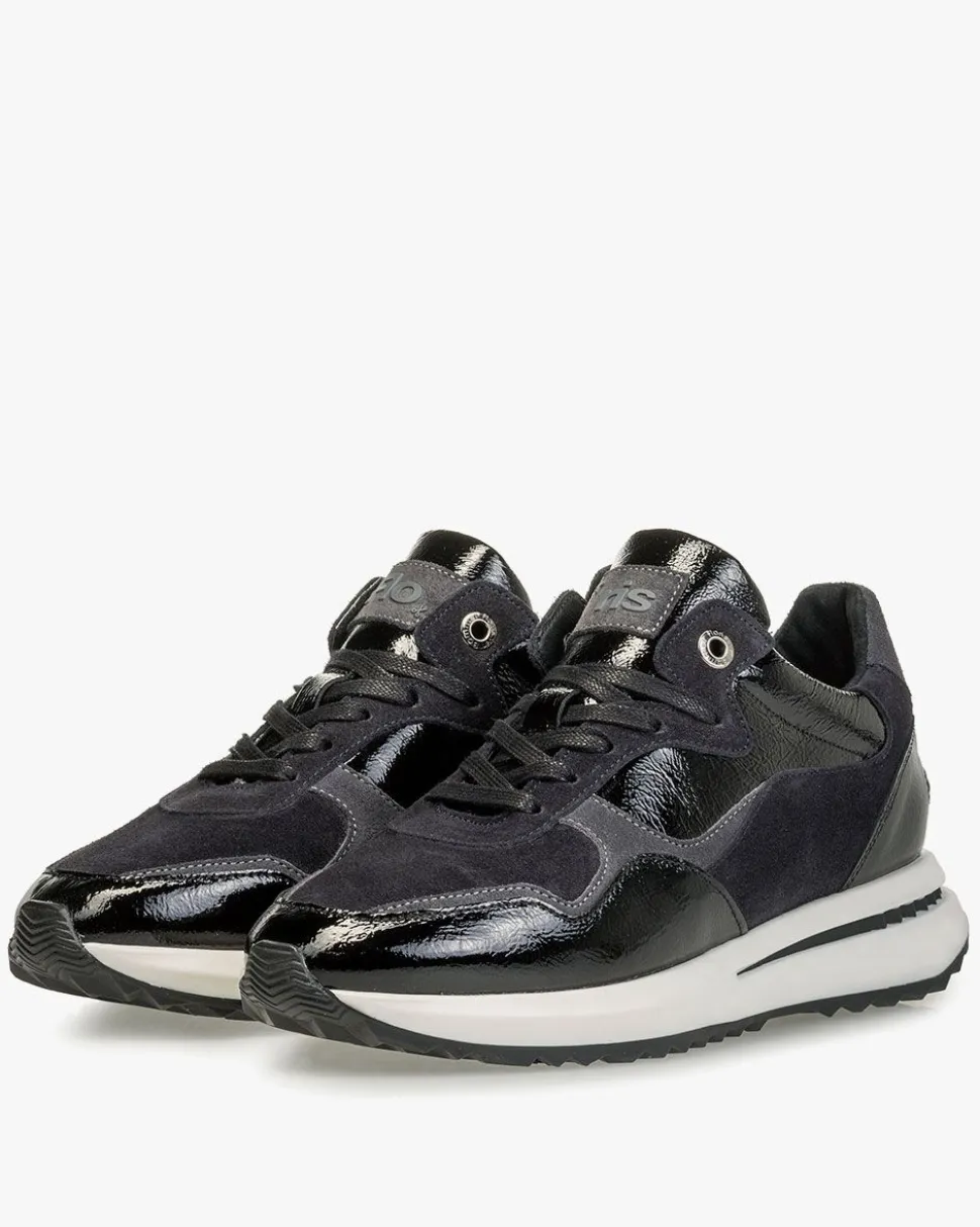 Sneaker>Floris van Bommel Sumi 01.02 Schwarz