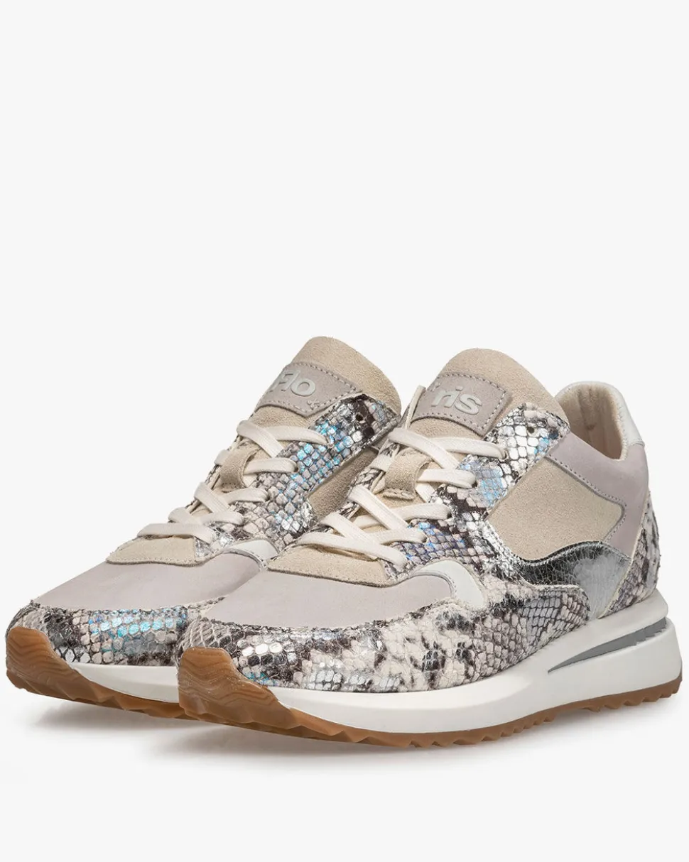 Sneaker>Floris van Bommel Sumi 03.15 Silber