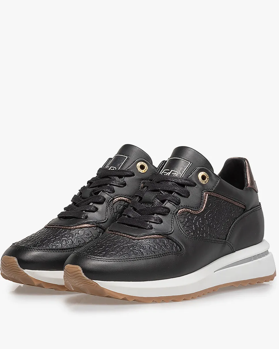 Sneaker>Floris van Bommel Sumi 04.17 Schwarz