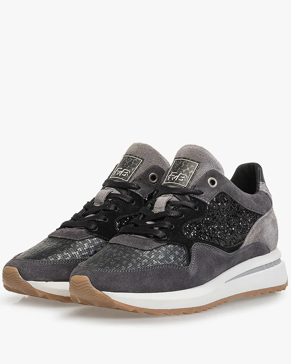 Sneaker>Floris van Bommel Sumi 06.00 Dunkelgrau