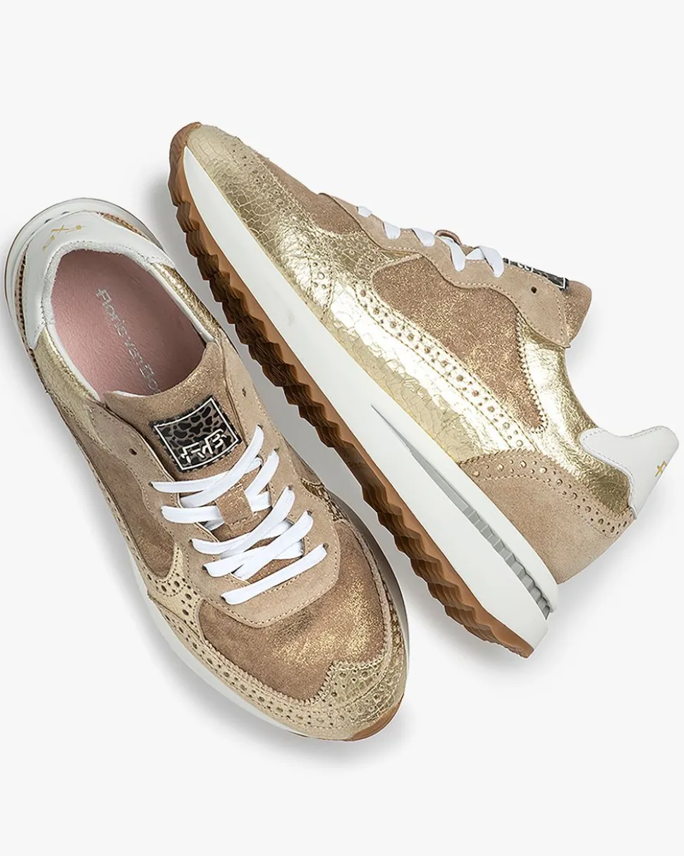 Sneaker>Floris van Bommel Sumi 07.02 Gold