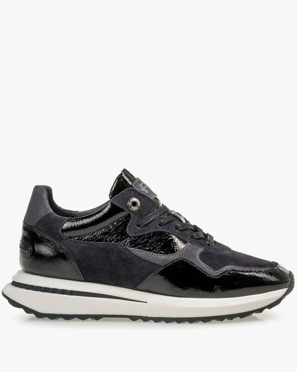 Sneaker>Floris van Bommel Sumi 01.02 Schwarz