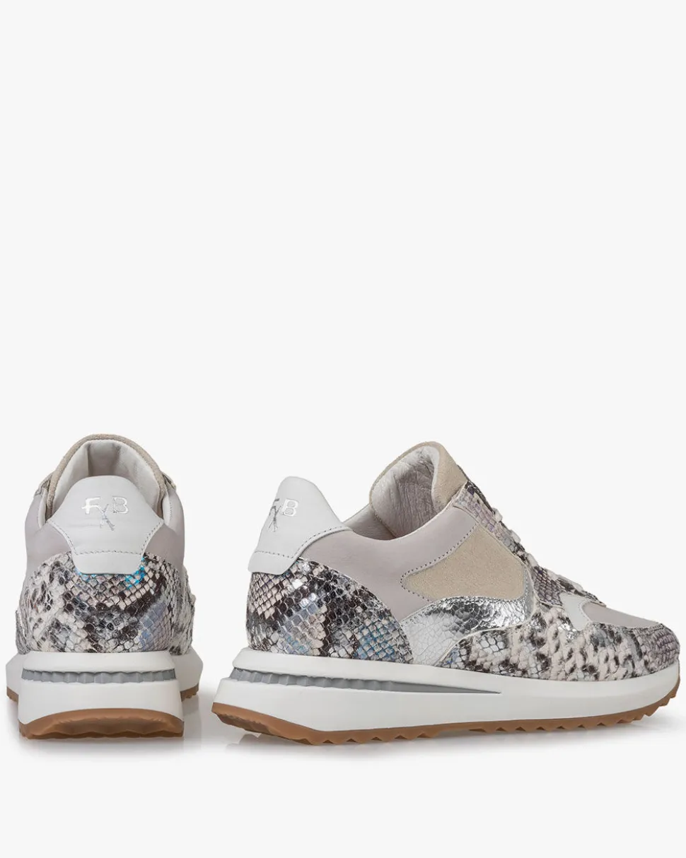 Sneaker>Floris van Bommel Sumi 03.15 Silber
