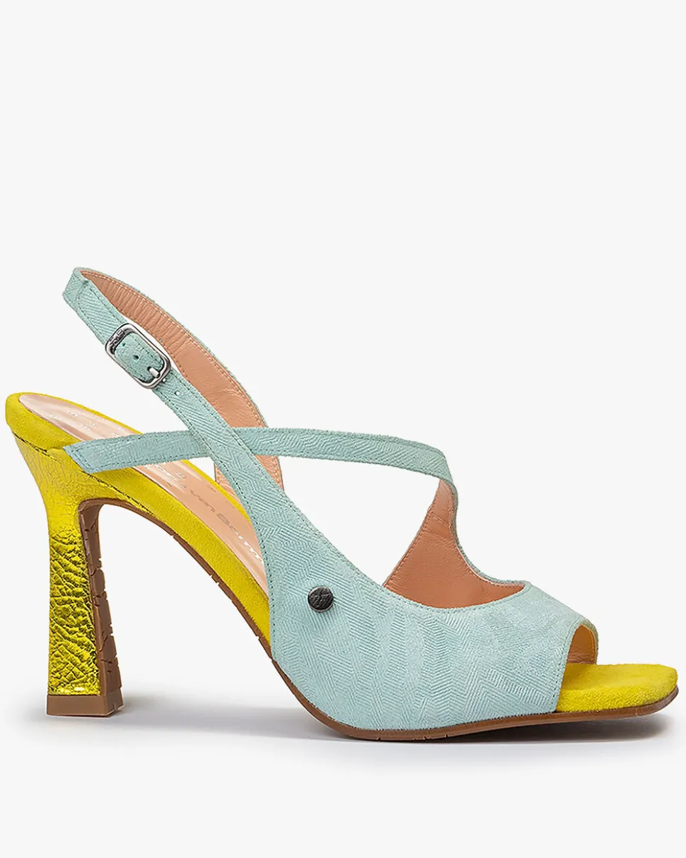 Sandalen>Floris van Bommel Tami 02.04 Hellblau