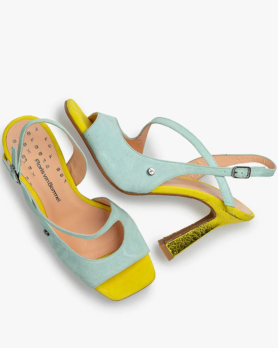Sandalen>Floris van Bommel Tami 02.04 Hellblau